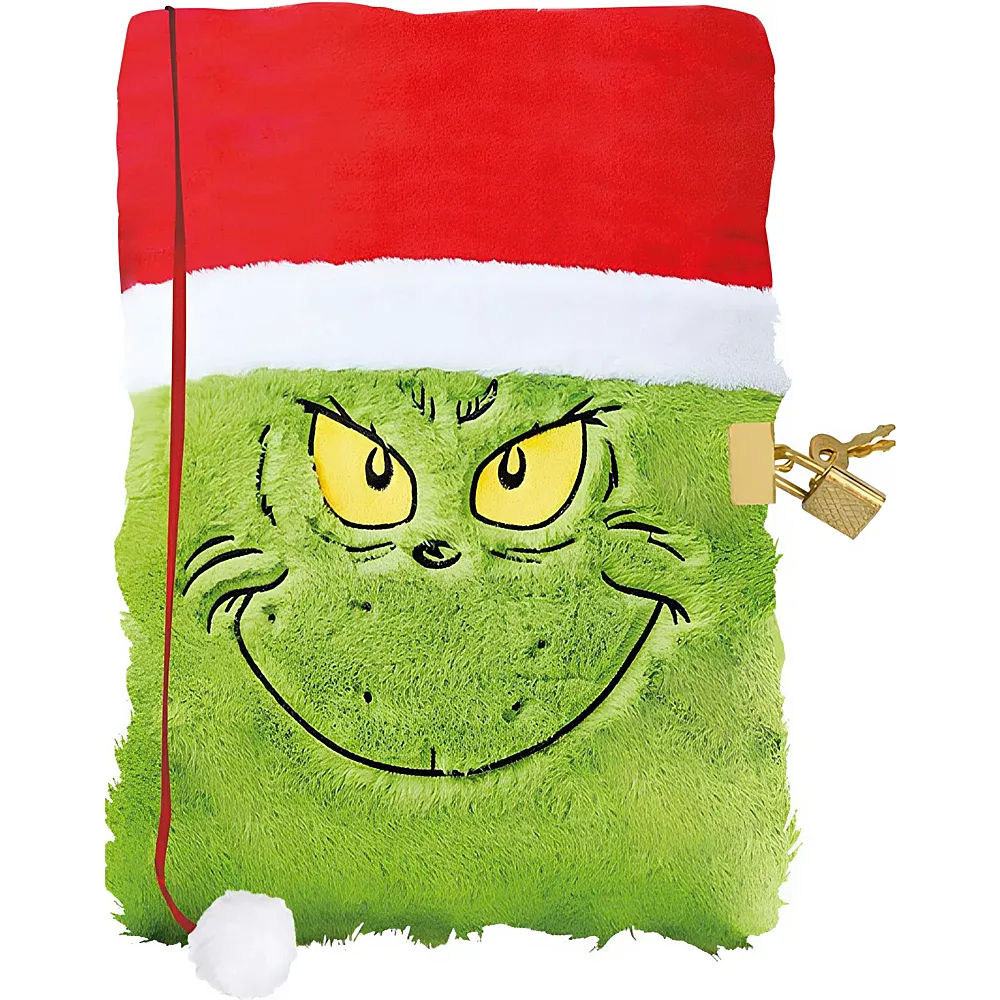 Totum Fluffy Notizbuch Grinch