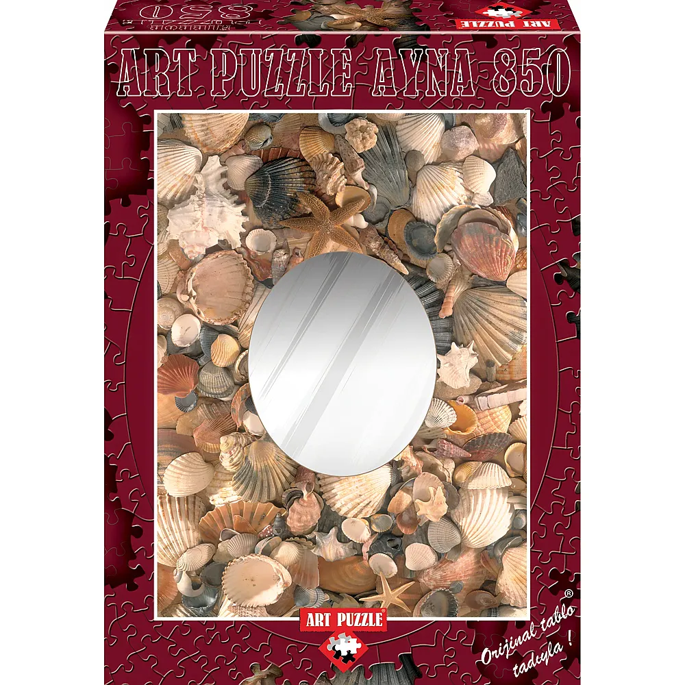 Art Puzzle Puzzle-Spiegel - Muscheln - 850 Teile