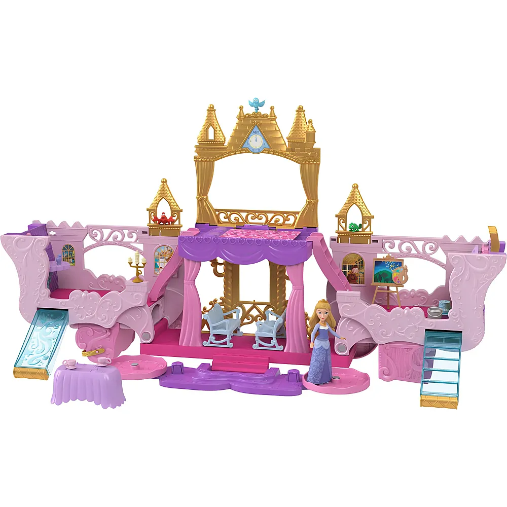 Mattel Disney Princess Kutsche zu Schloss Spielset