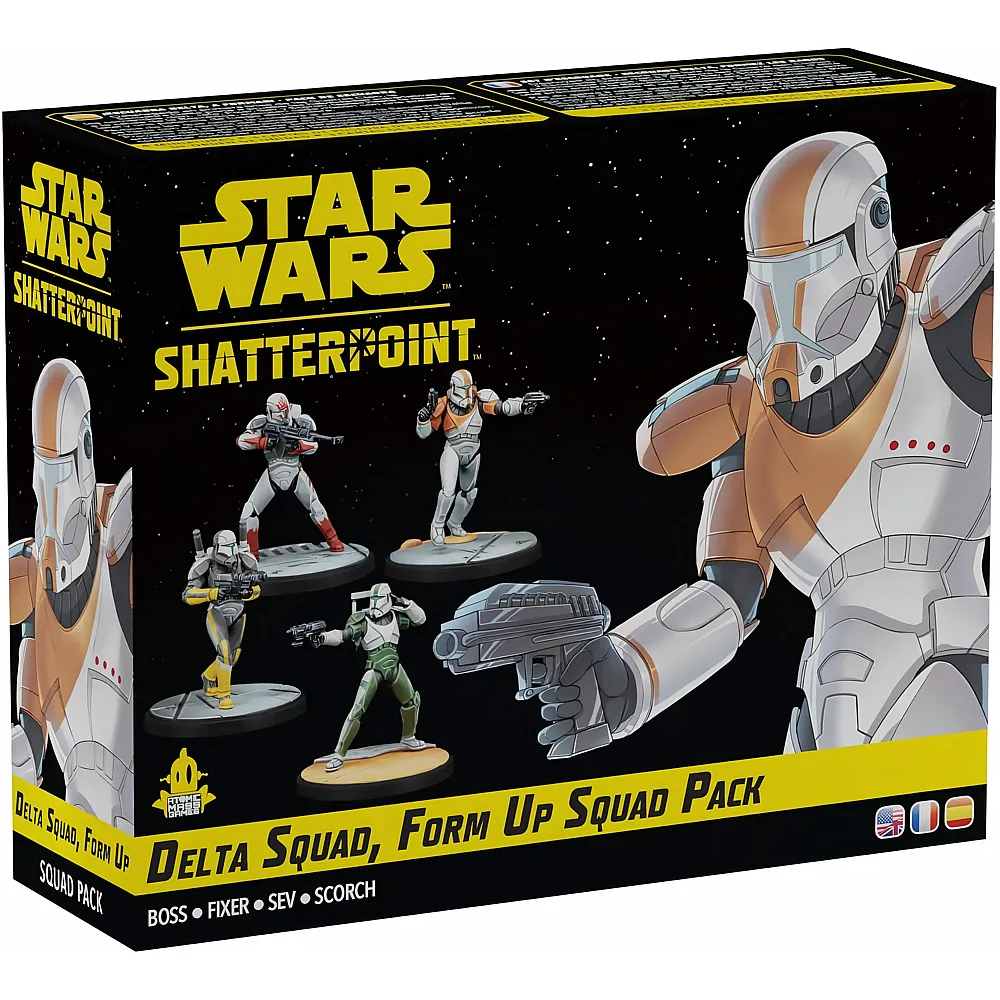 Atomic Mass Games SW Shatterpoint Delta Squad, Form UP squad fr-de-en-es