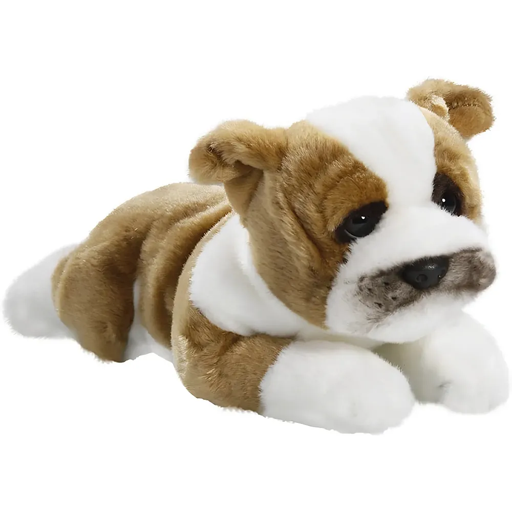 Carl Dick Franz�sische Bulldogge liegend - 25 cm - Hunde Pl�sch