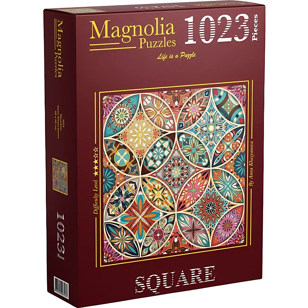 Magnolia Puzzle Mandala - 1023 Teile