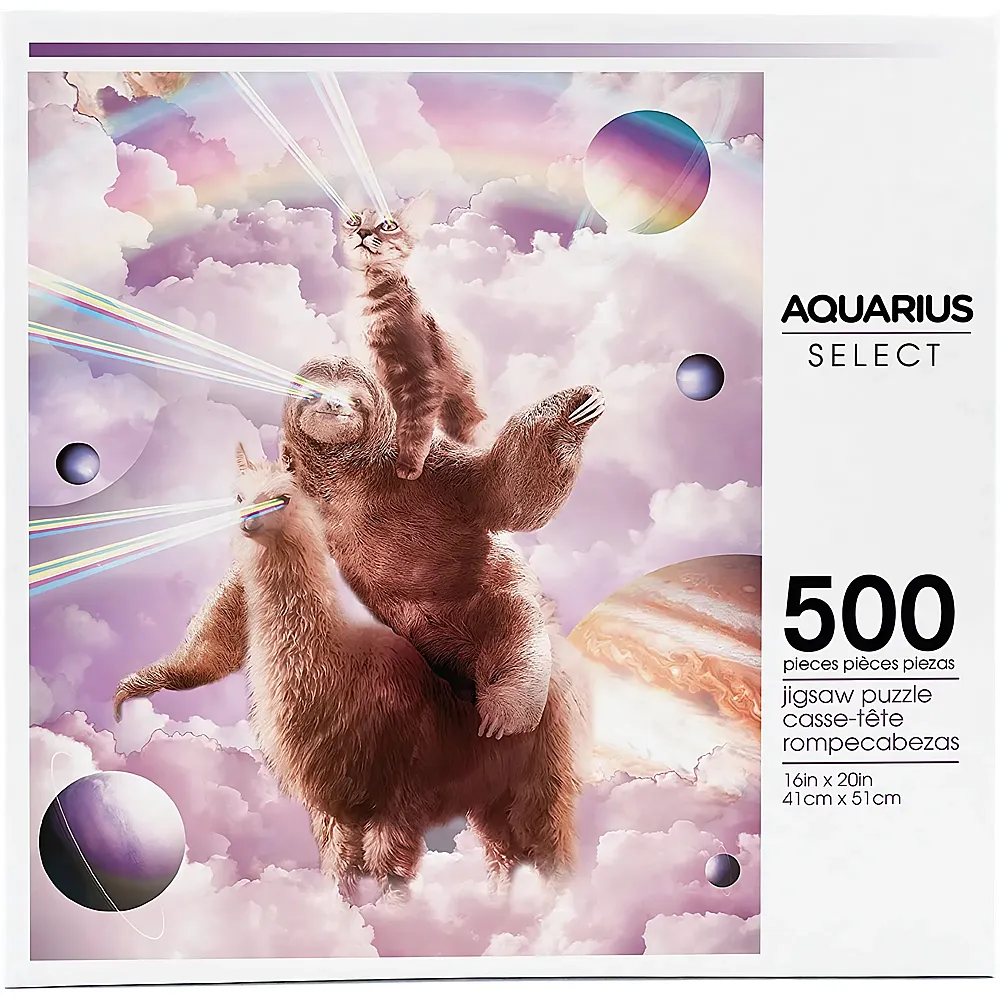 Aquarius Puzzle Random Galaxy Laser Eyes 500Teile - Suche