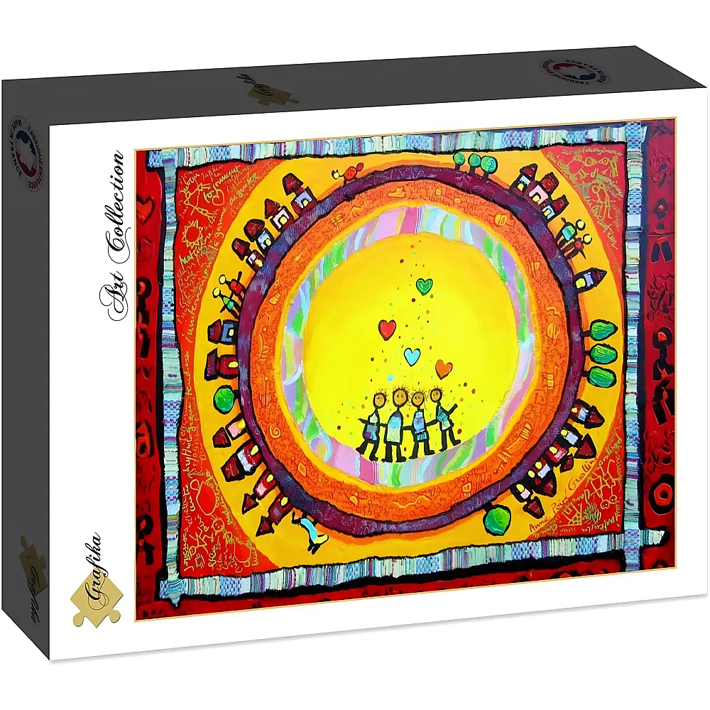 Grafika Puzzle Art Collection Anne Poir� & Patrick Guallino: Portrait de Famille - 2000 Teile