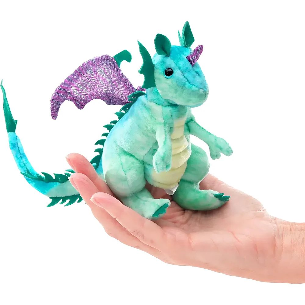 Folkmanis Fingerpuppe Drache - 20 cm