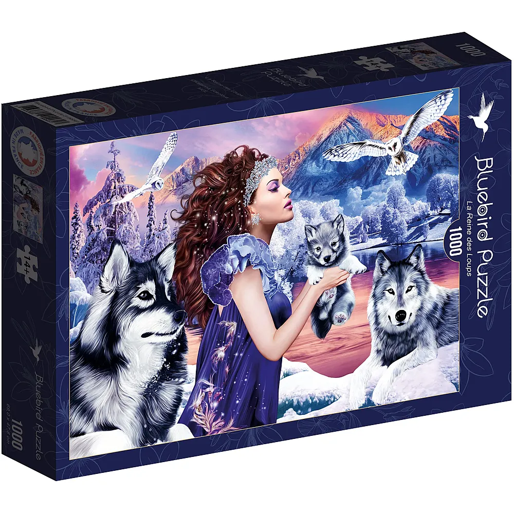 Bluebird Puzzle Wolf Queen 1000Teile