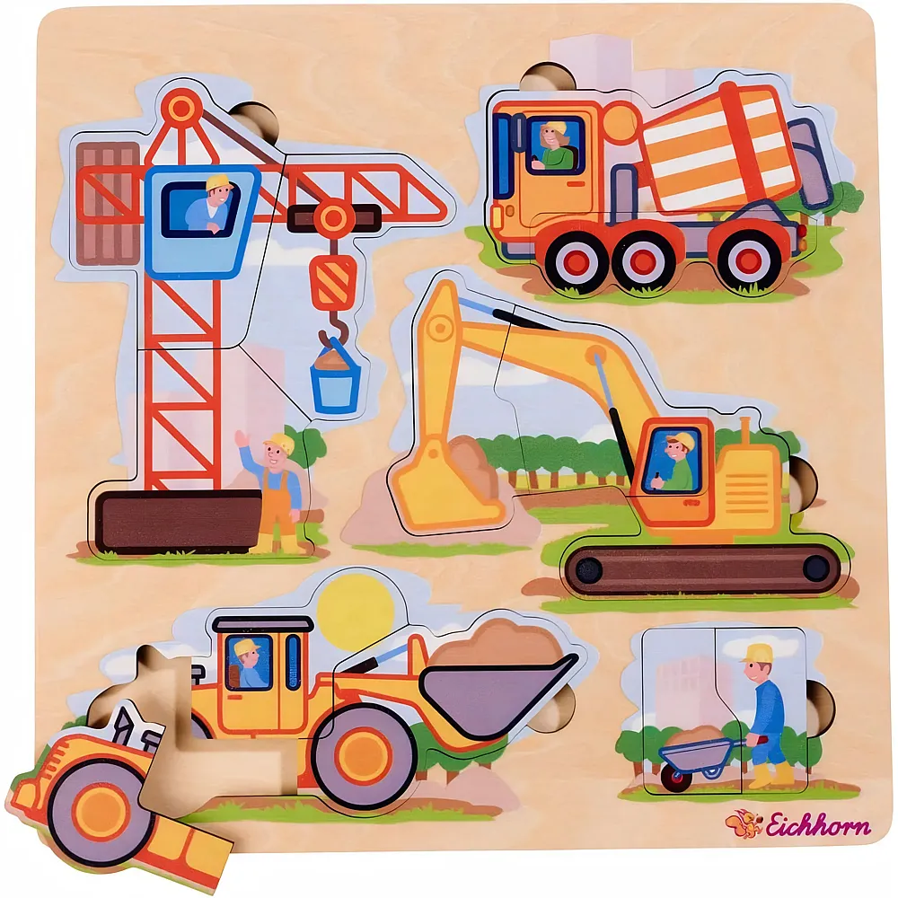 Eichhorn EH Baufahrzeuge Puzzle