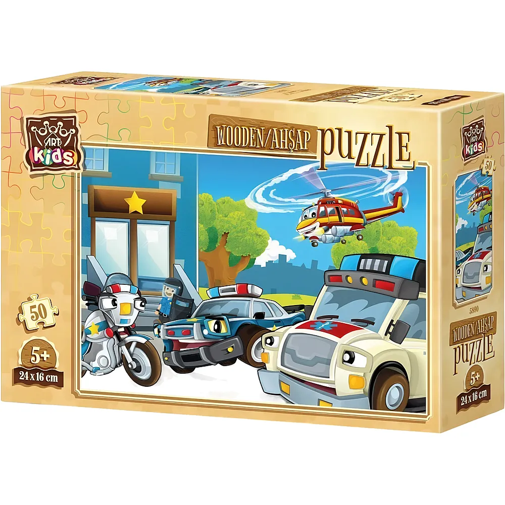 Art Puzzle Kids Rescue Team - 50 Teile