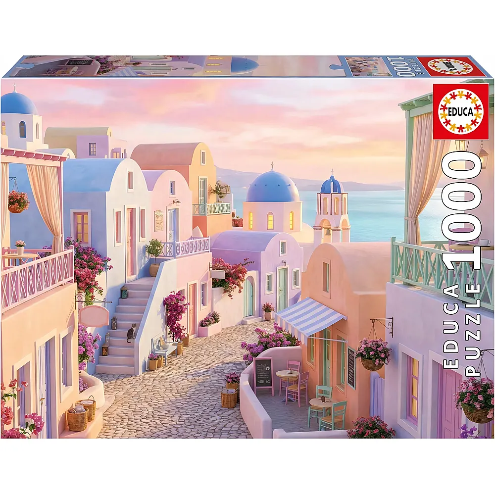 Educa Puzzle Traumhaftes Santorini 1000Teile