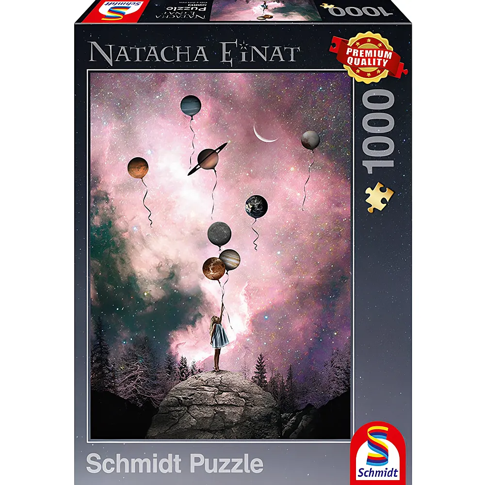 Schmidt Puzzle Natacha Einat Planet Sehnsucht 1000Teile