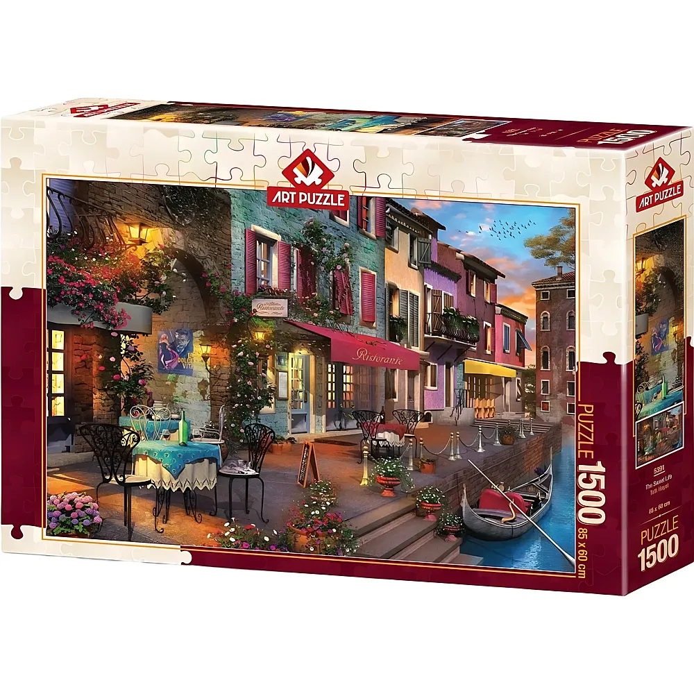 Art Puzzle The Sweet Life - 1500 Teile