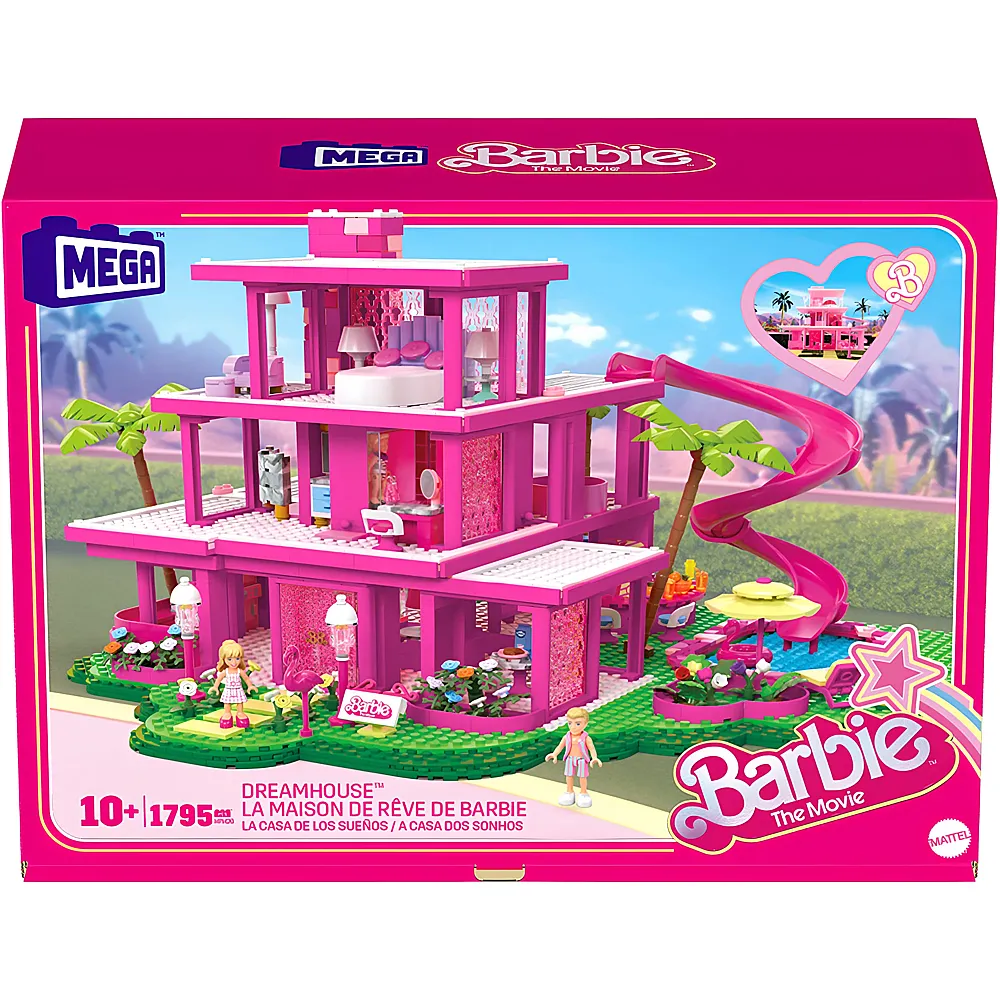 Mega Construx Barbie DreamHouse 1795Teile