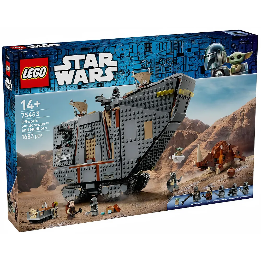 LEGO Star Wars Offworld Sandkrawler und Schlammhorn 75453