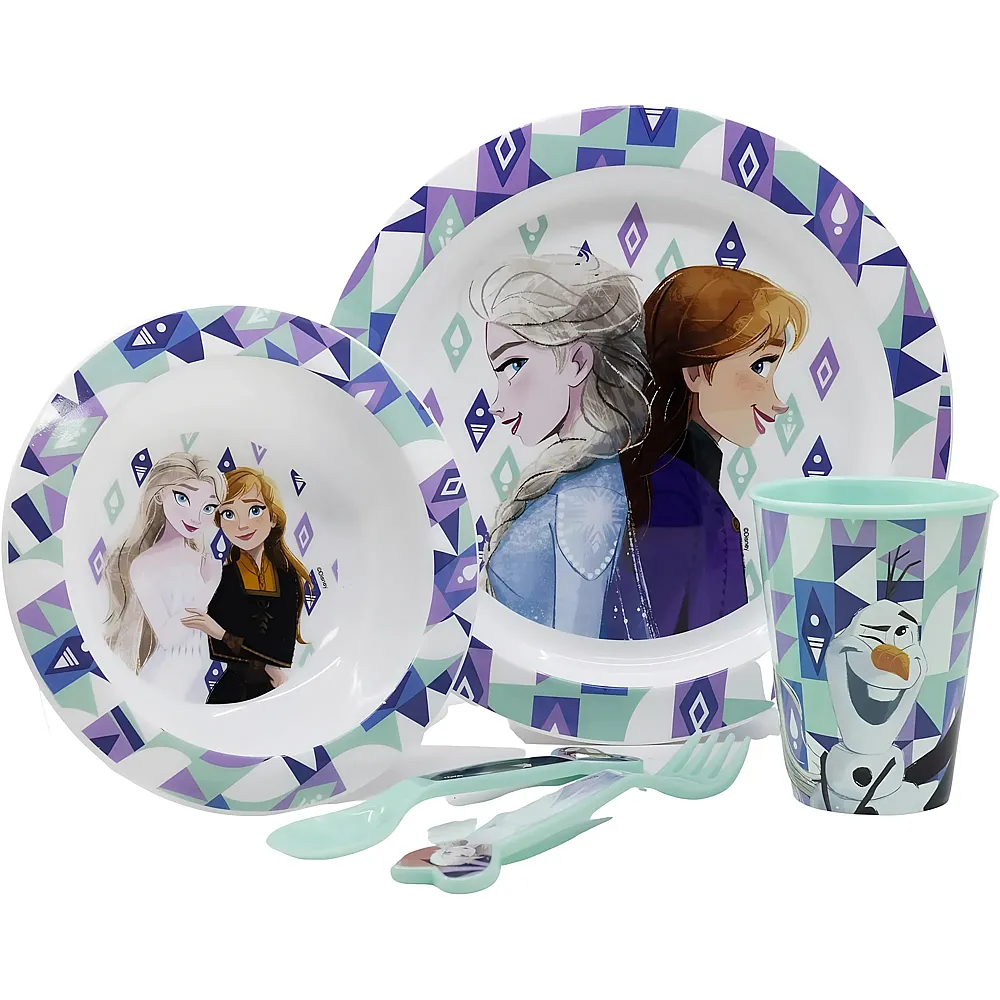 Stor Disney Frozen Fr�hst�cks Set - 5 Teile