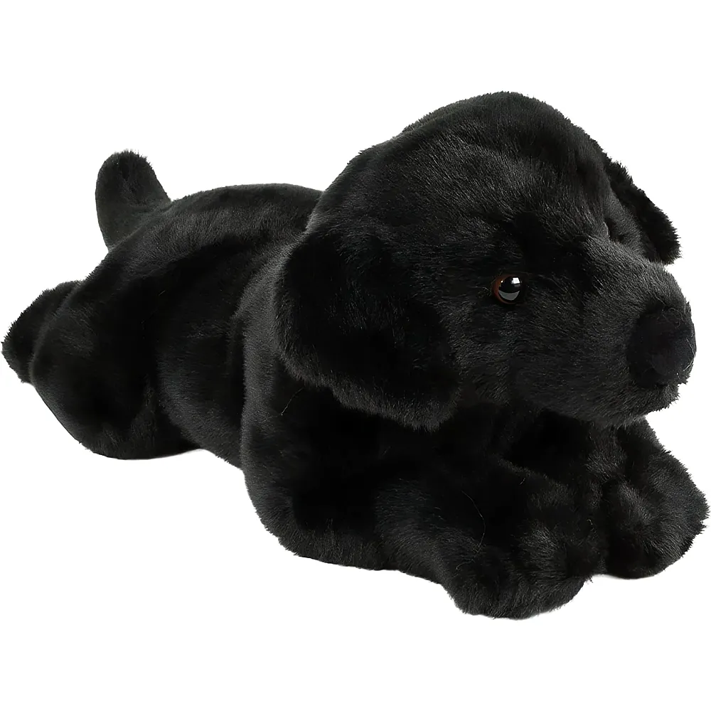 Teddys Rothenburg Labrador couch� noir - 40 cm