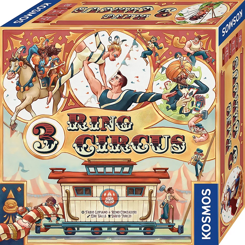 Kosmos Spiele 3 Ring Circus DE