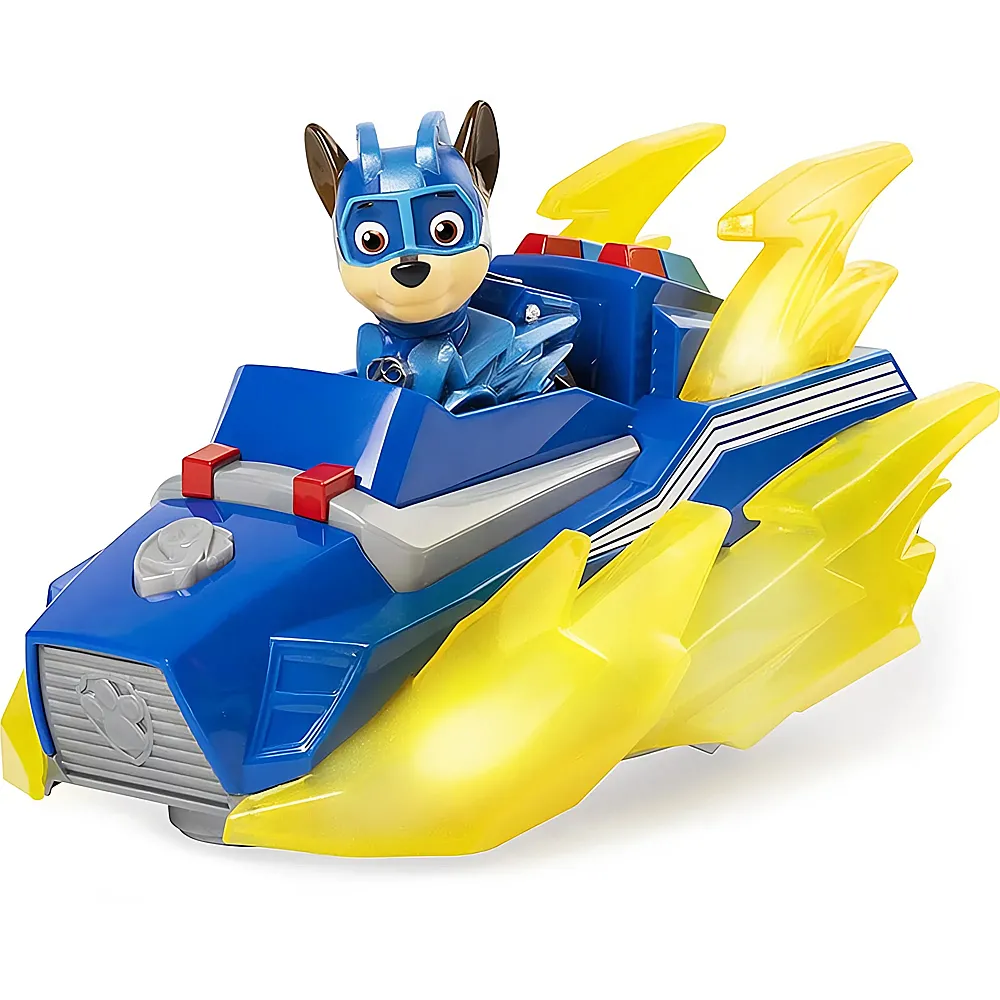 Spin Master Mighty Pups Charged Up Paw Patrol Chase Deluxe Vehicle