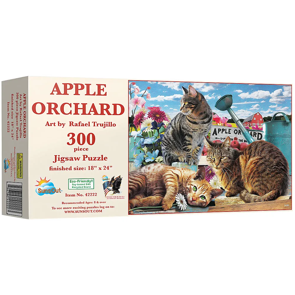 SunsOut Puzzle Rafael Trujillo Streuobstwiese - 300 Teile