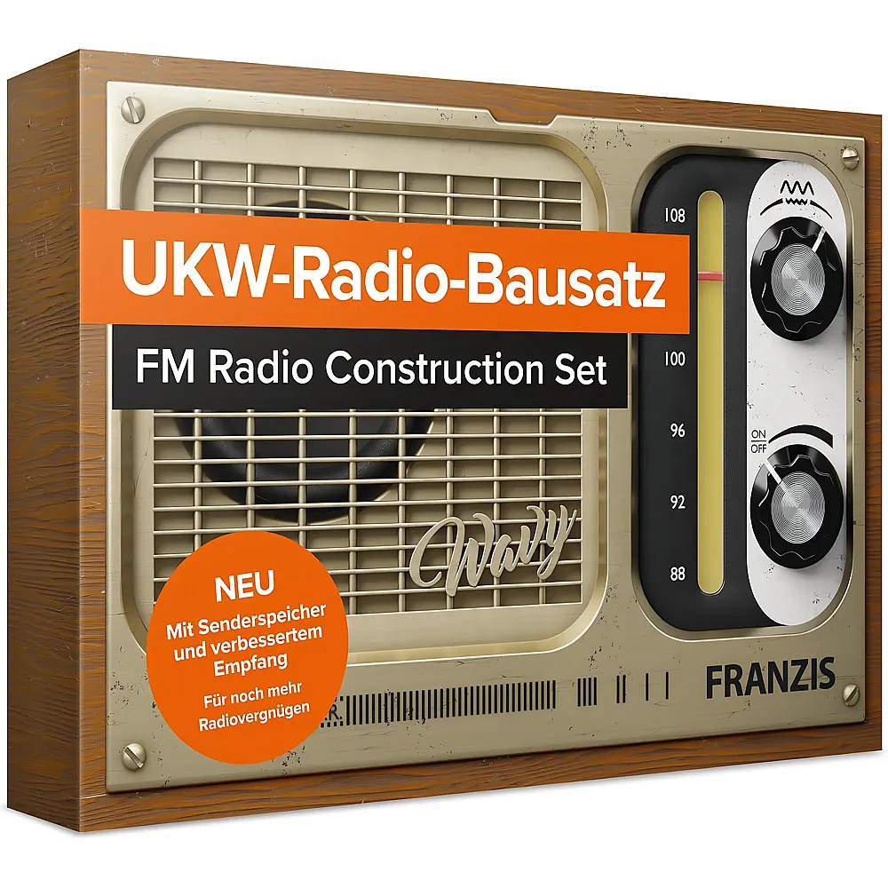 Franzis Radio-Baus�tze UKW-Radio zum Stecken