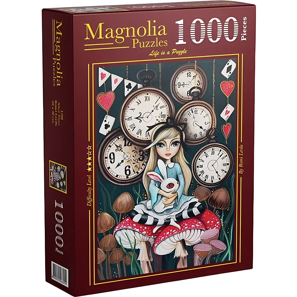 Magnolia Puzzle Romi Lerda Alice Time 1000Teile