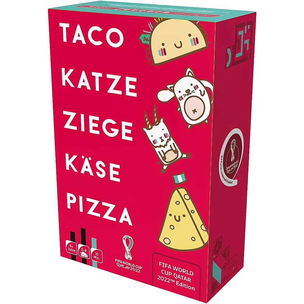 Blue Orange Taco Katze Ziege K�se Pizza FIFA-Edition - Deutsch