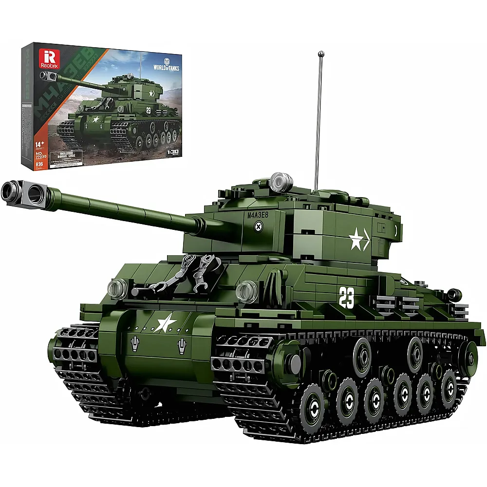 Reobrix M4A3E8 Sherman Panzer 77030