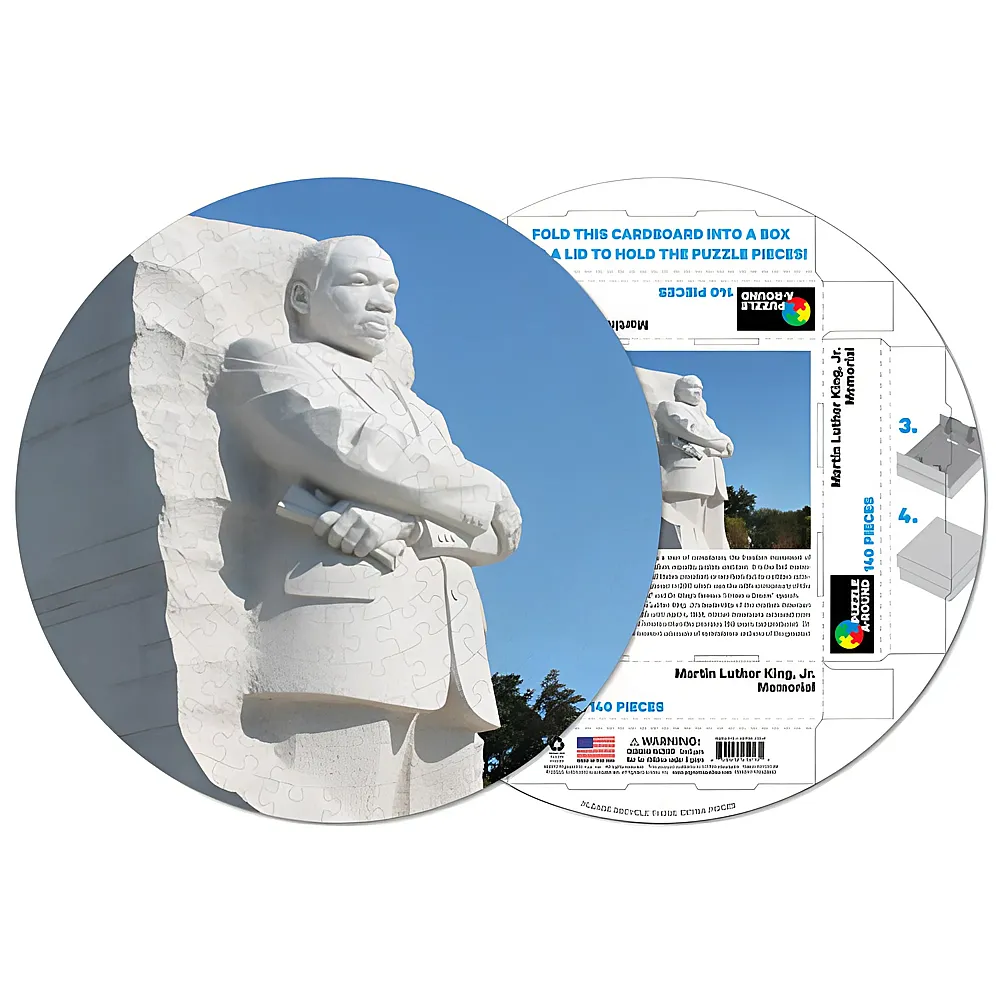 Pigment & Hue, INC Puzzle Martin Luther King Memorial - 140 Teile - Puzzle 105-300 Teile