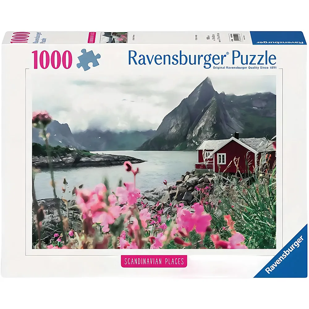 Ravensburger Puzzle Reine, Lofoten, Norwegen - 1000 Teile
