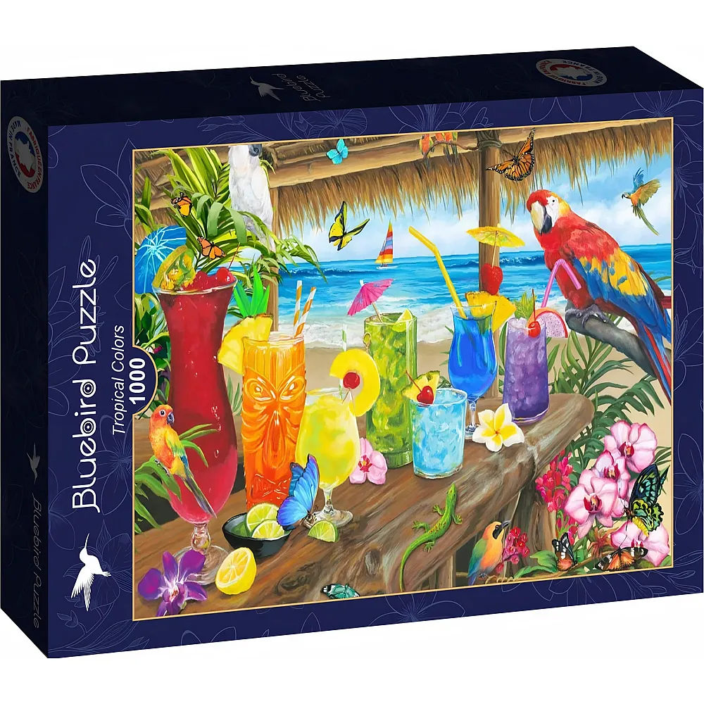 Bluebird Puzzle Tropische Farben - 1000 Teile
