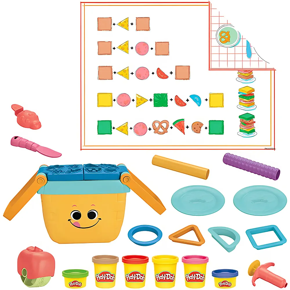 Play-Doh Korbi, der Picknick-Korb