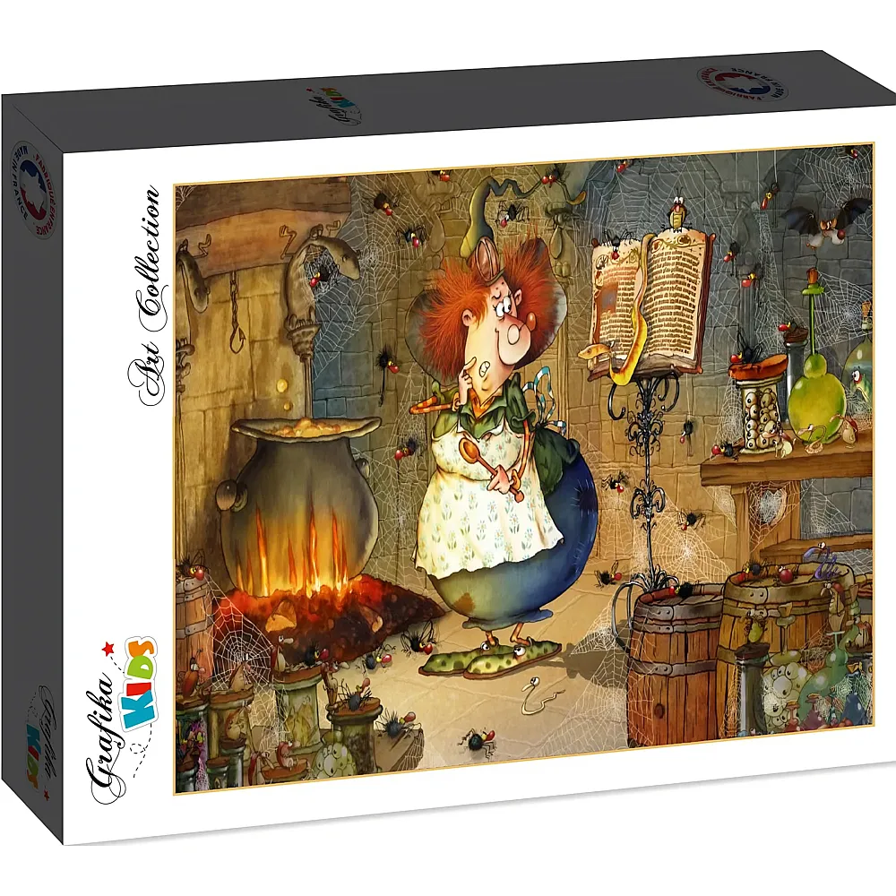 Grafika Puzzle Art Collection Franois Ruyer Grafika Kids Hexenrezept - 12 Teile