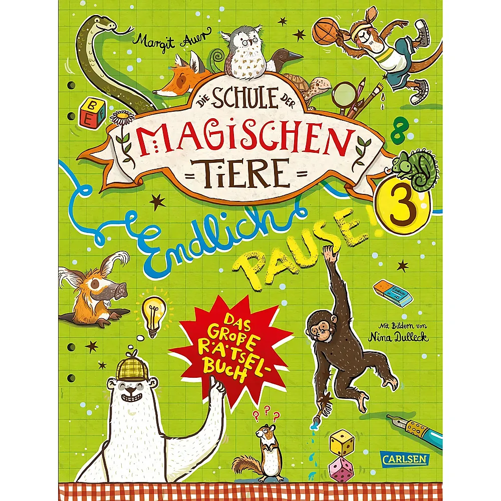 Carlsen Schule d. magischen Tiere R�tselbuch 3