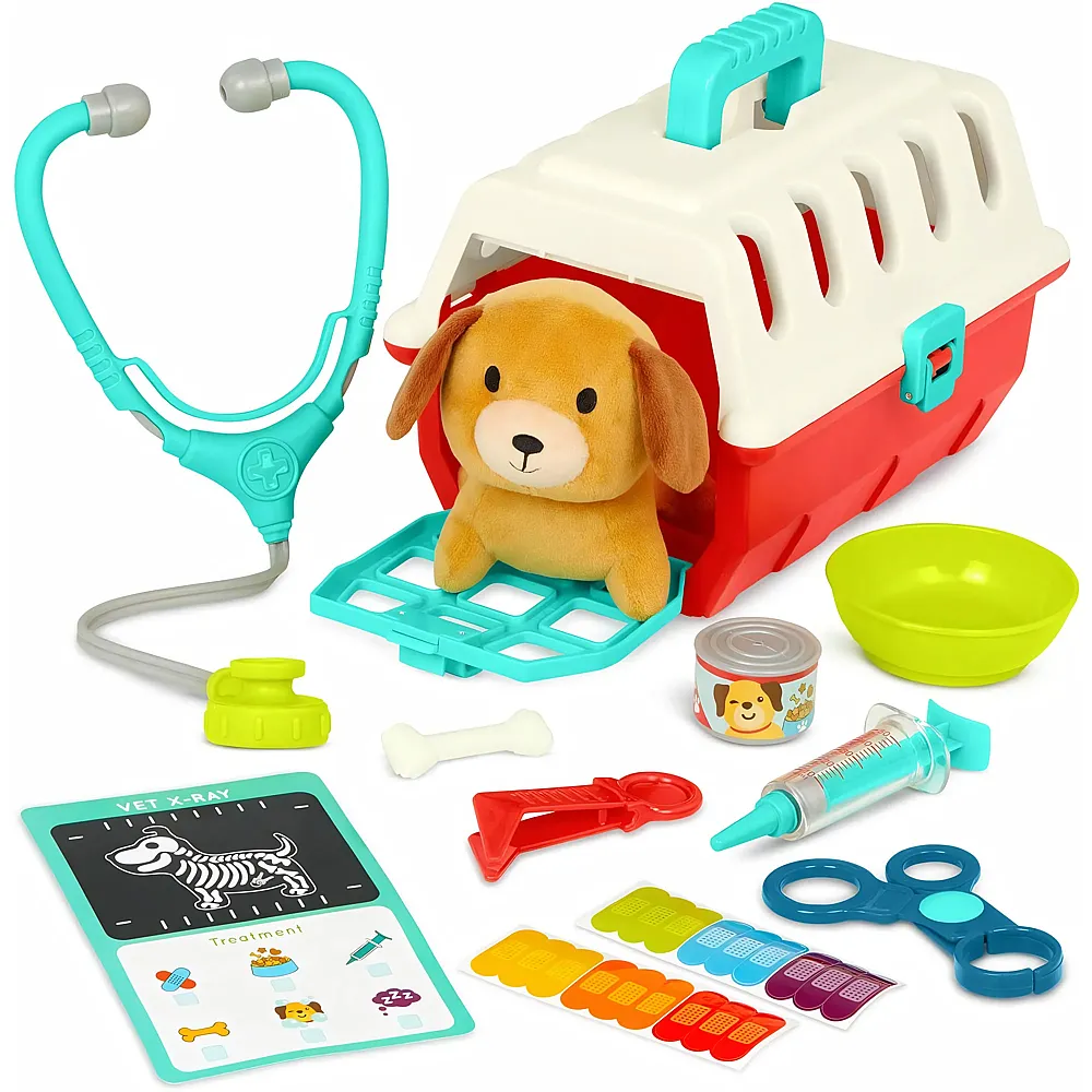 Battat Mini-Tierarzt-Spielset - 11 Teile