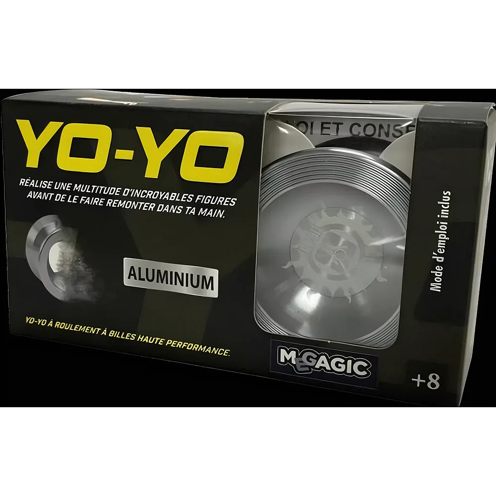 Megagic Yoyo Pro Aluminium Pro Diam. 51,5 MM silver