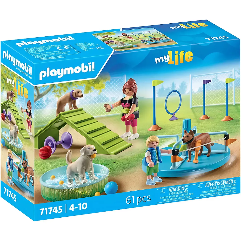PLAYMOBIL My Life Hundespielplatz 71745