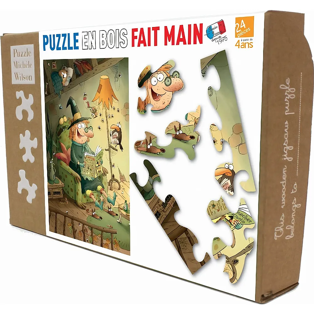 Puzzle Mich�le Wilson Valerie Michaut - Gorbine & Monstrocalm - 24 Teile