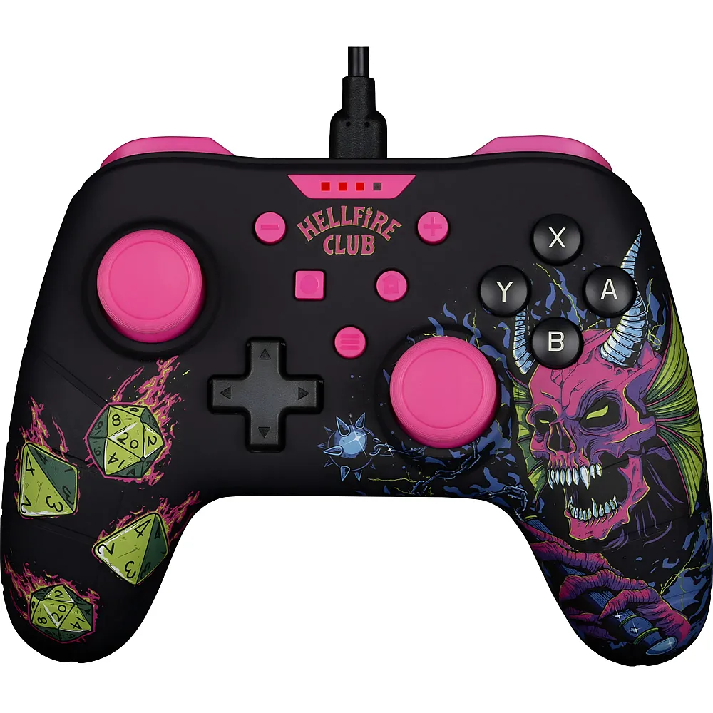 Konix - Stranger Things Gamepad - black NSW/PC