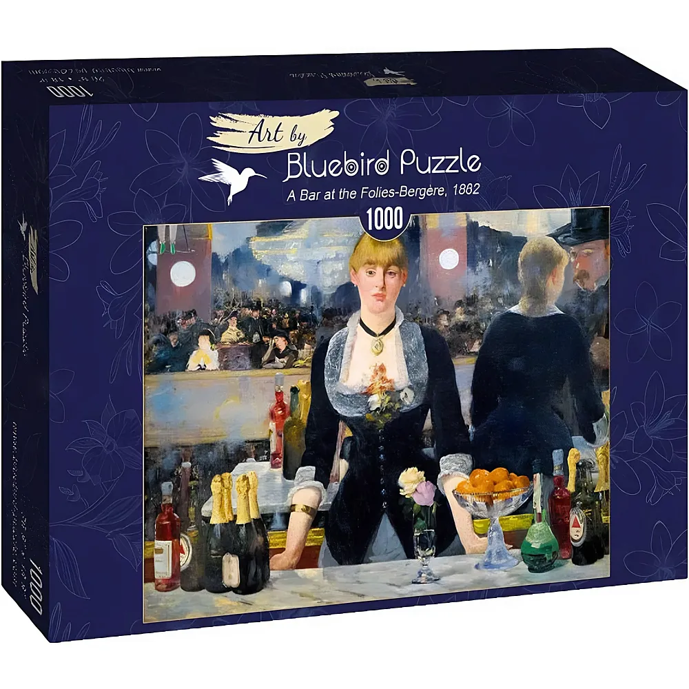 Bluebird Puzzle �douard Manet - A Bar at the Folies-Berg�re, 1882 - 1000 Teile