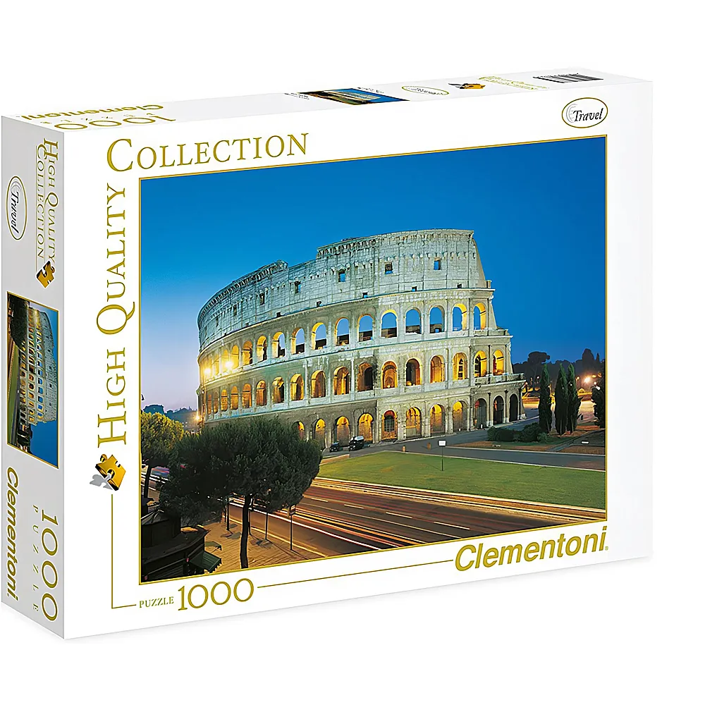 Clementoni Puzzle High Quality Collection Rom Kolosseum 1000Teile