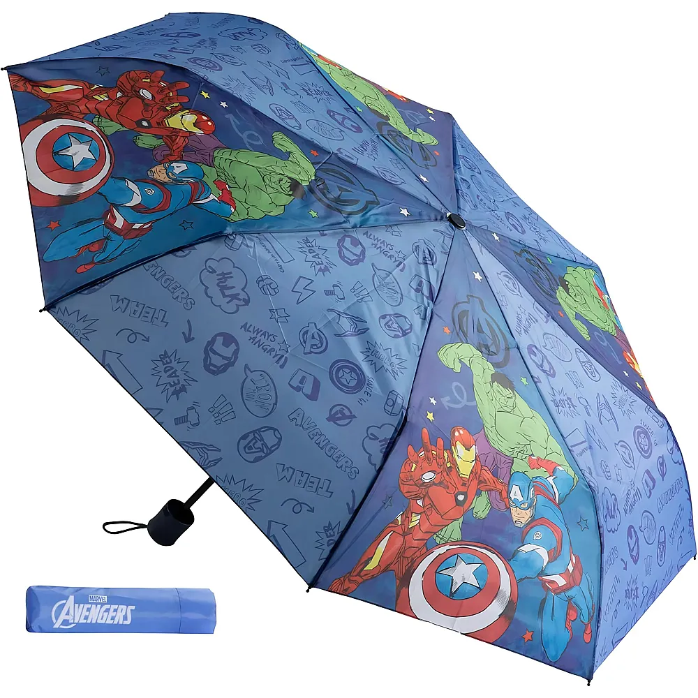 Undercover Regenschirm Knirps Avengers 94cm