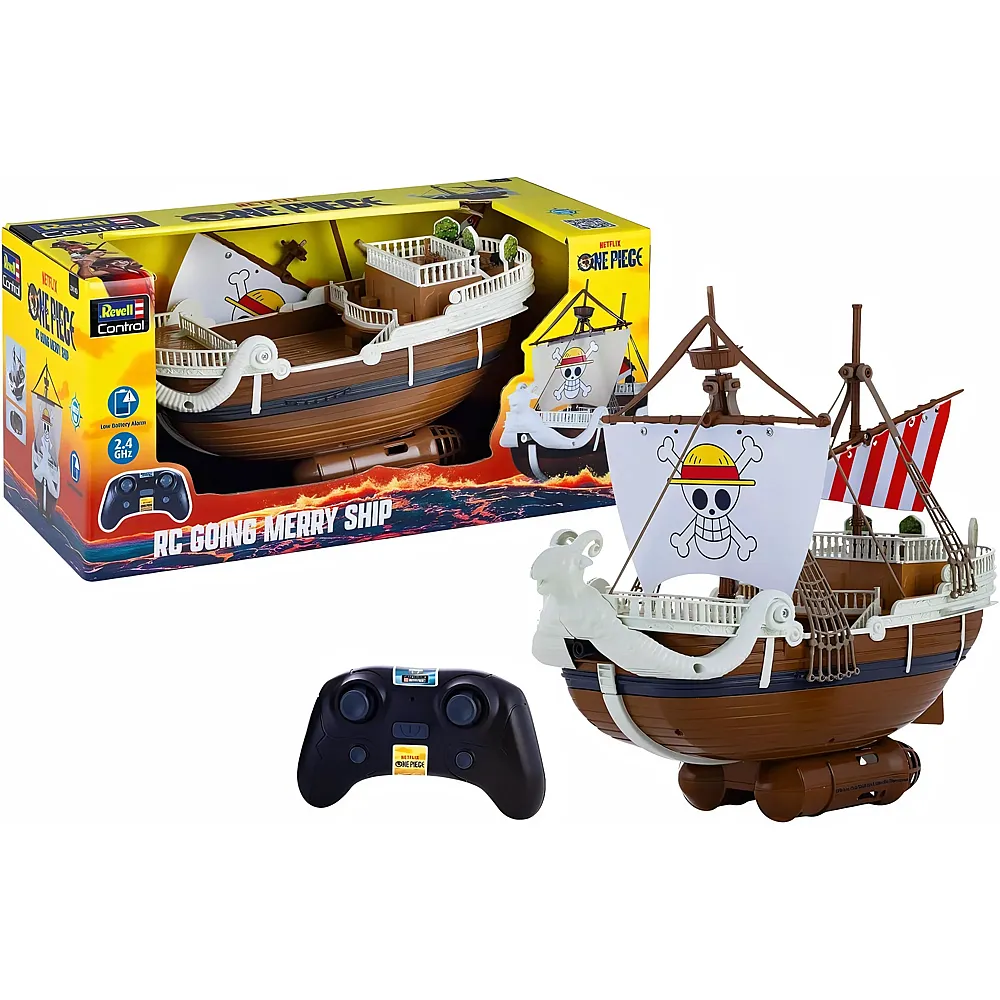 meinspielzeug - Carrera RC RC 2,4GHz Boot One Piece GOING MERRY