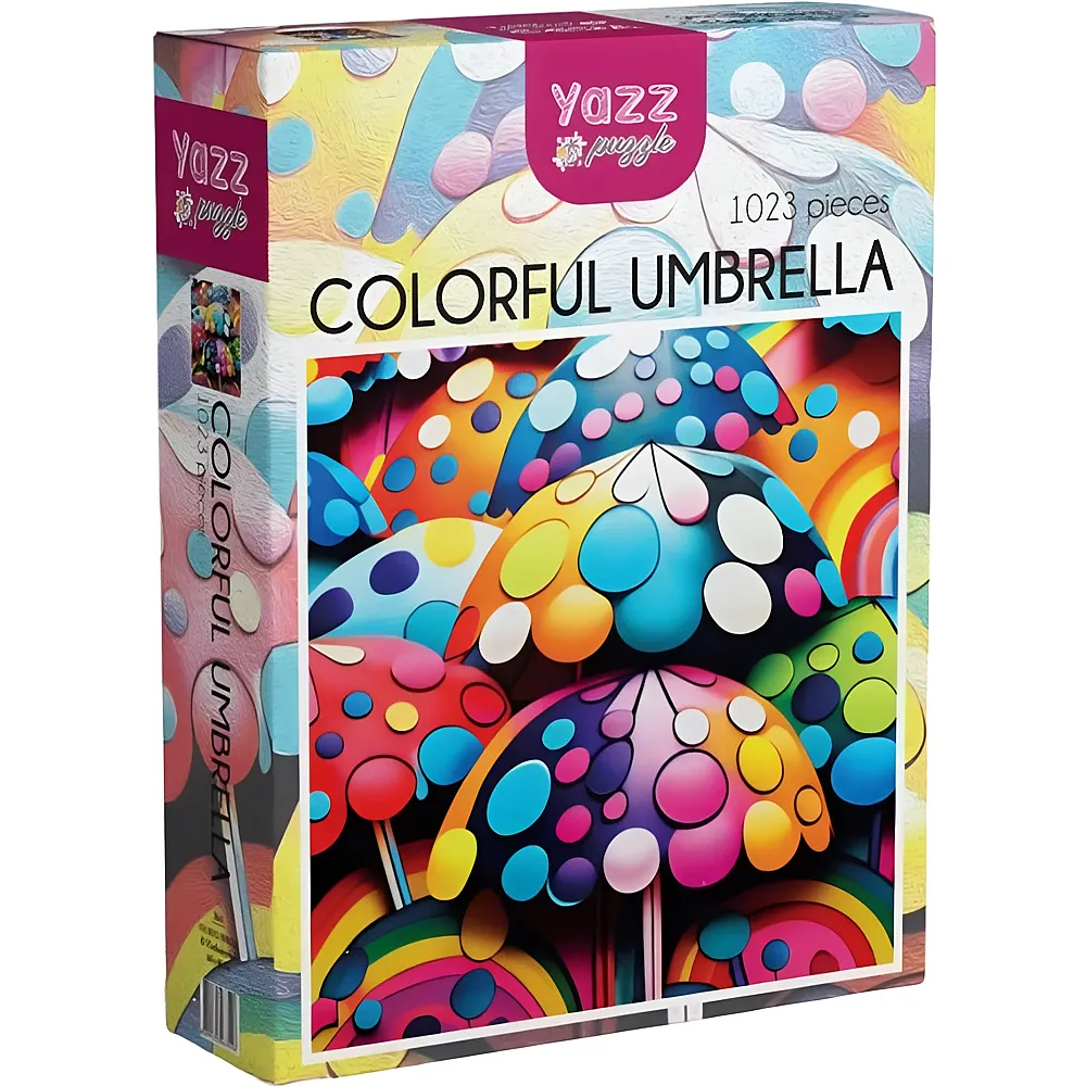 Yazz Puzzle Colorful Umbrella 1023Teile
