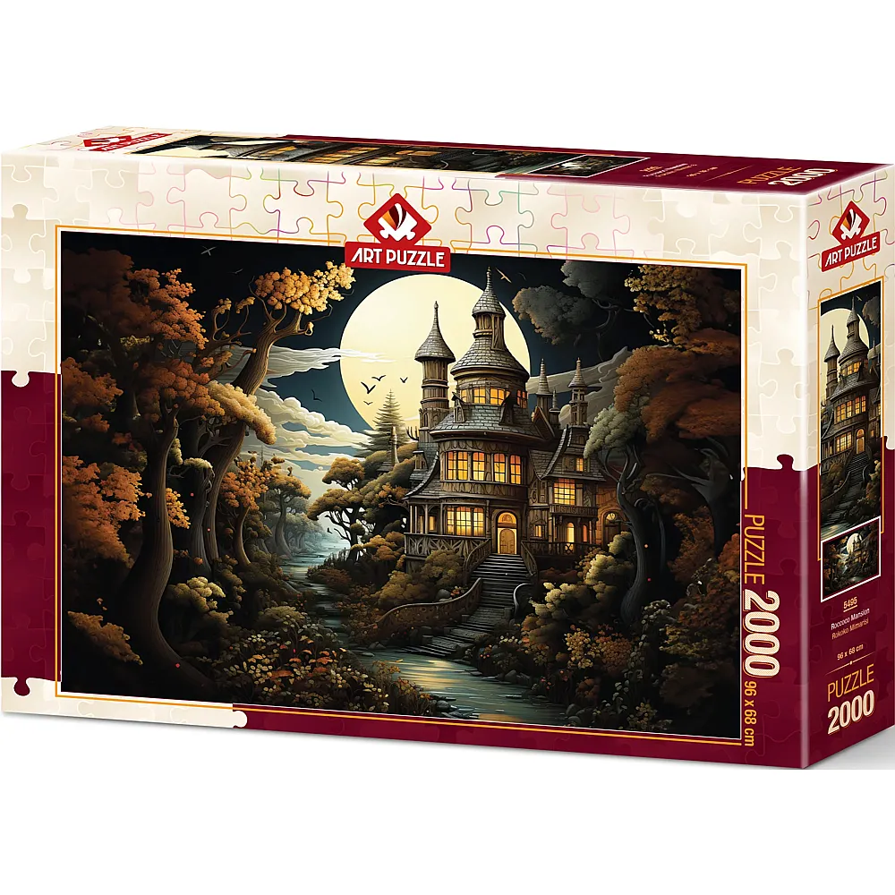 Art Puzzle Rokoko Landhaus - 2000 Teile