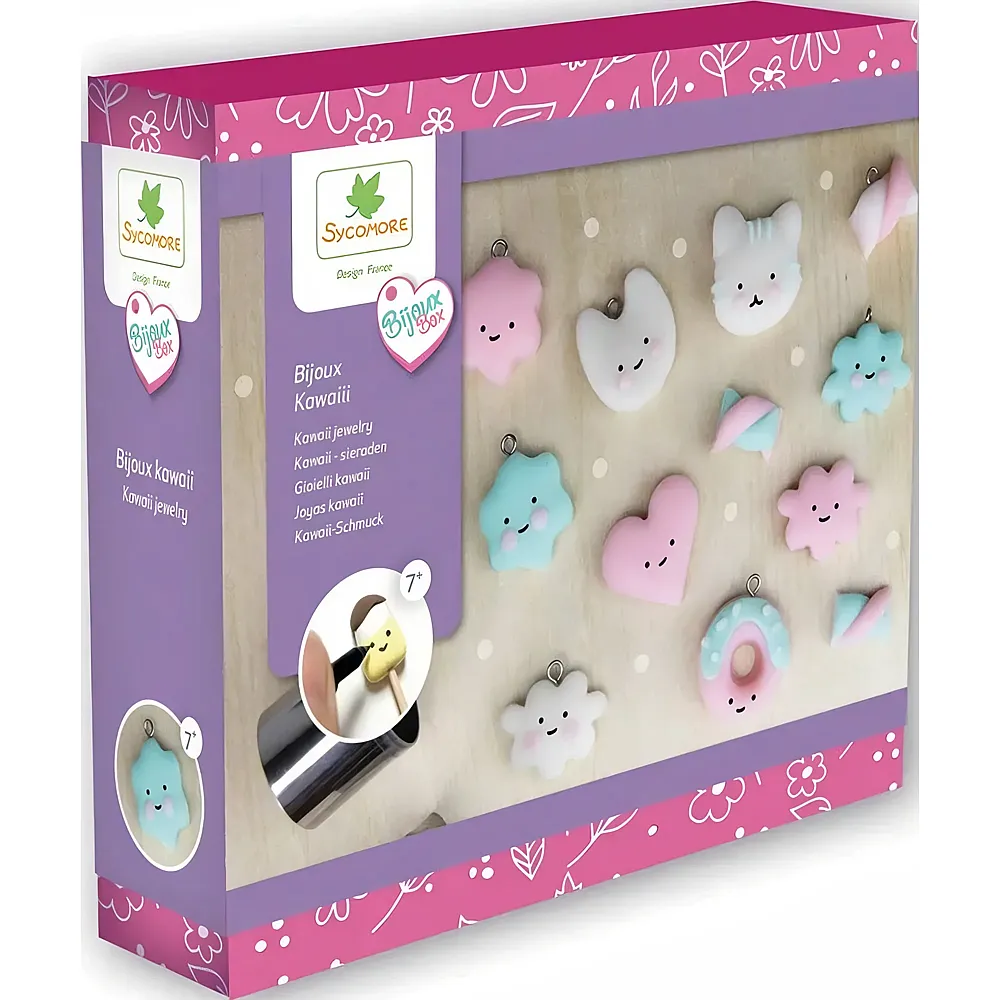Sycomore Bijoux Box PM Bijoux Pate Opaline Kawaii fr-de-it