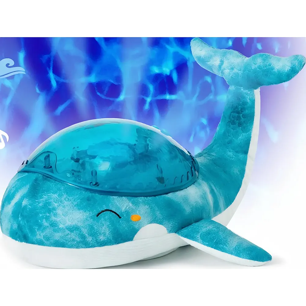 Cloud B Tranquil Whale - Nachtlicht Blau wiederaufladbar