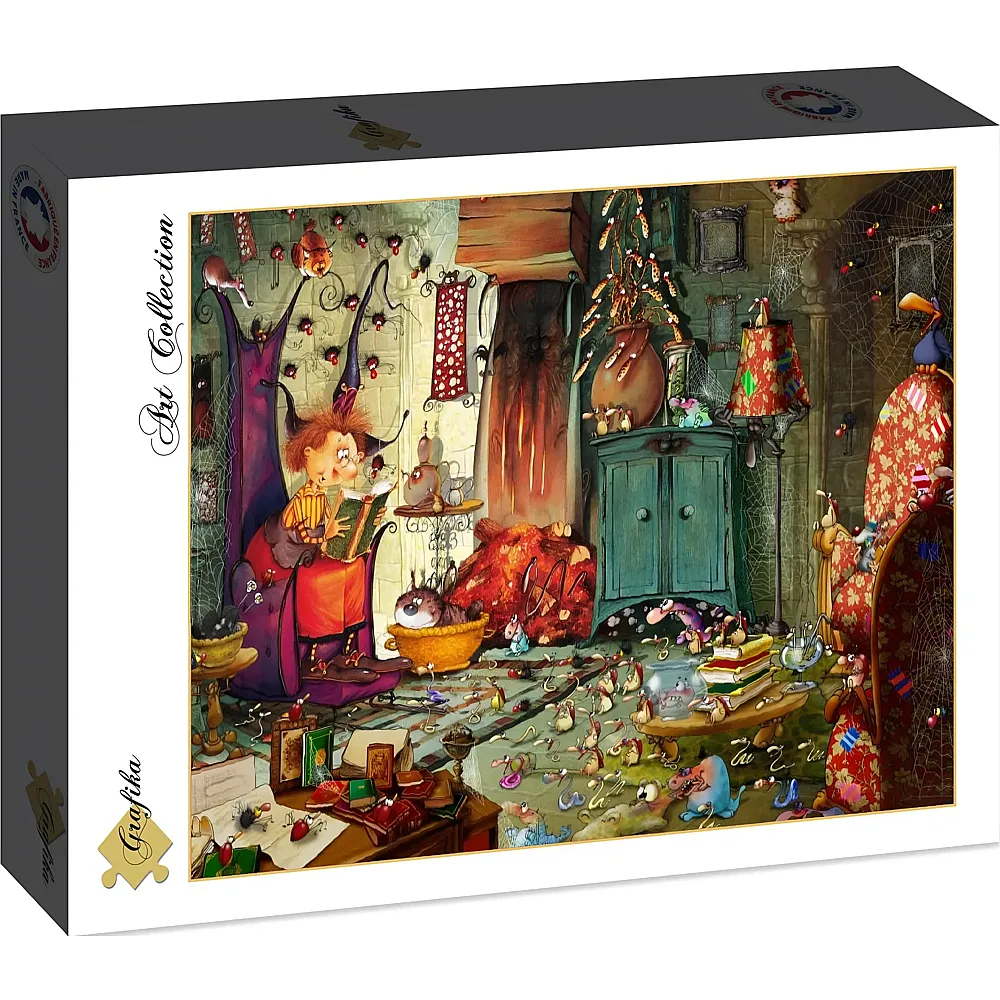 Grafika Puzzle Art Collection Franois Ruyer - Reading 2000Teile