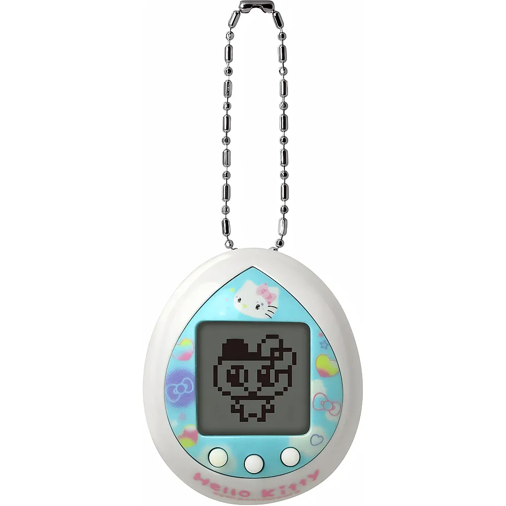 Bandai Tamagotchi Nano - Hello Kitty Blaue Version - Interaktives Tamagotchi-Tier - Kleines Nano-Format - Virtuelles