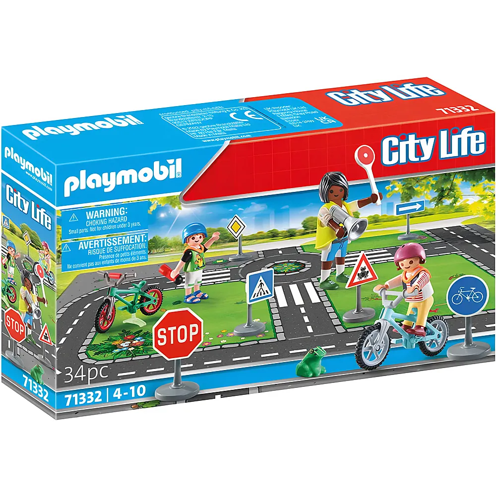 PLAYMOBIL City Life Fahrradparcours 71332