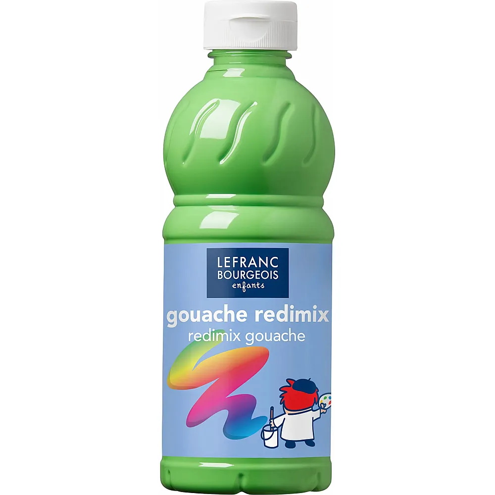 Lefranc Bourgeois Lfb Flssige Tempera Redimix 500ml Flasche - Hellgrn - Suche