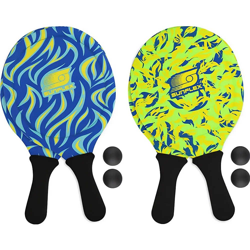 Sunflex Beachball Set Neopren 3tlg. 2 Schl�ger und 1 Ball